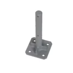 poteau en pin sur platine